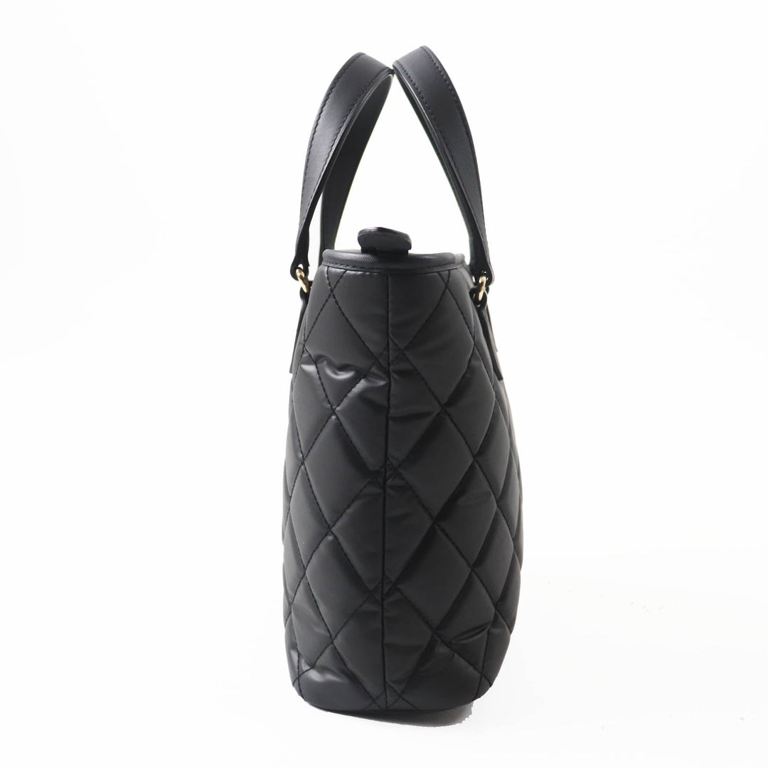 HUNTING WORLD Tote Bag Main: Batucross black Battue Diamante Women Used Authentic