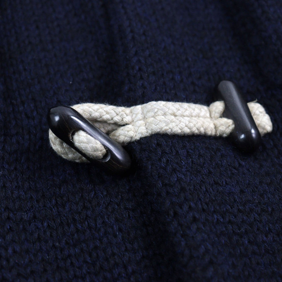 Y's Duffel coat YD-K18-155  Main: 100% wool Navy mens 3 Used Authentic