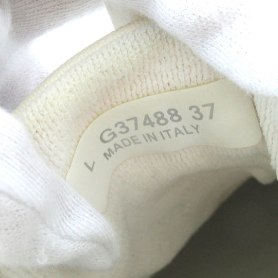 CHANEL Low cut sneakers G37488 Main: Canvas Black White Women 37 Used Authentic