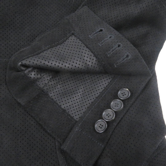 DOLCE&GABBANA tailored jacket G2ND6L Main: 100% lambskin black mens 46 Used Authentic