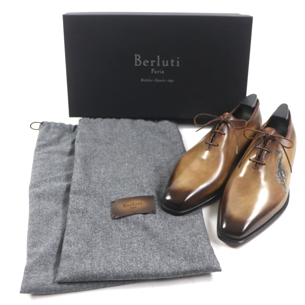 Berluti Leather shoes Main: Leather Brown Alessandro mens 8.5 Used Authentic
