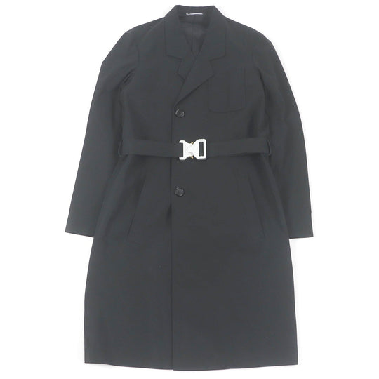 Dior HOMME Chester coat 993C307A4517 Outer: 100% cotton, Lining: 100% cupra black mens 44 Used Authentic