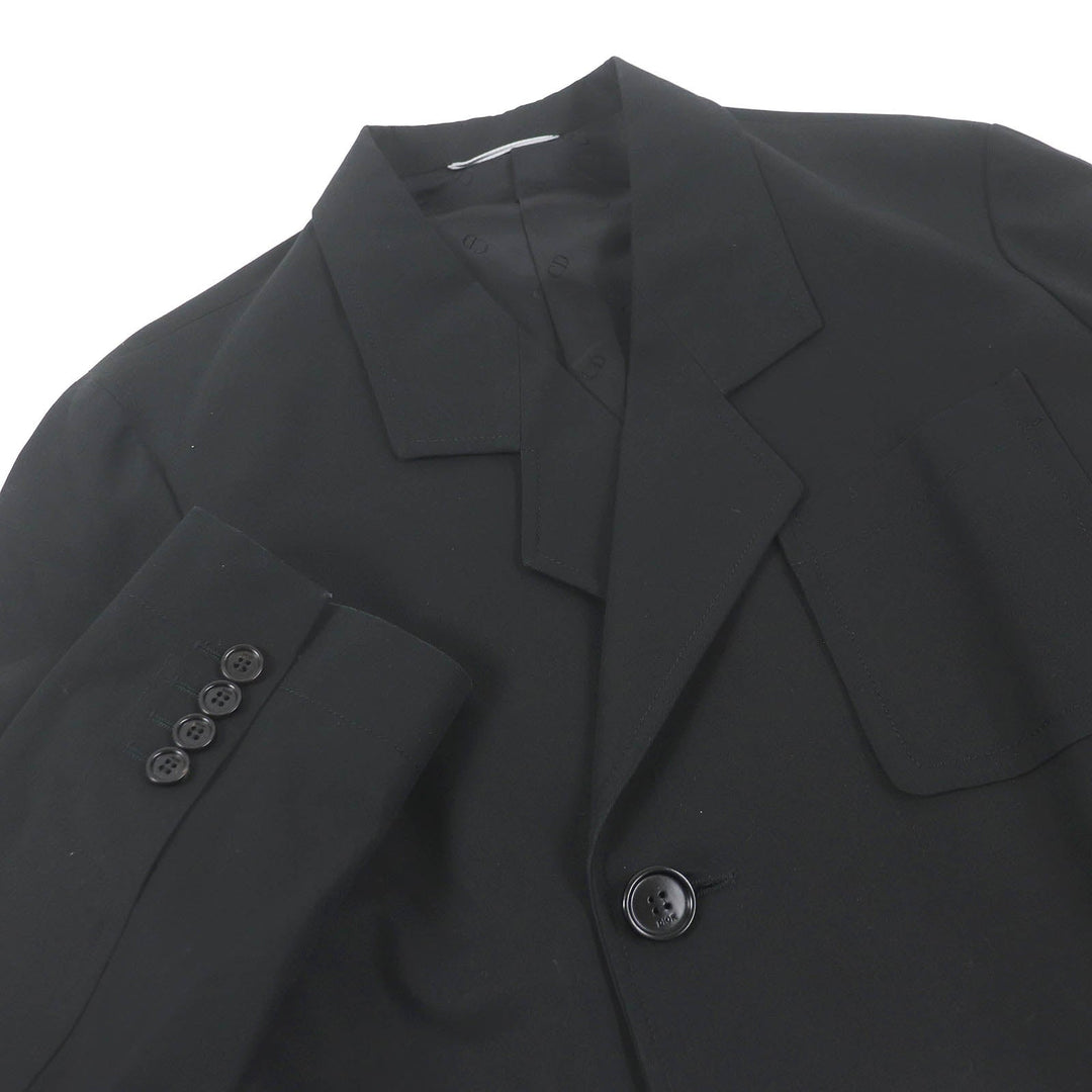 Dior HOMME Chester coat 993C307A4517 Outer: 100% cotton, Lining: 100% cupra black mens 44 Used Authentic