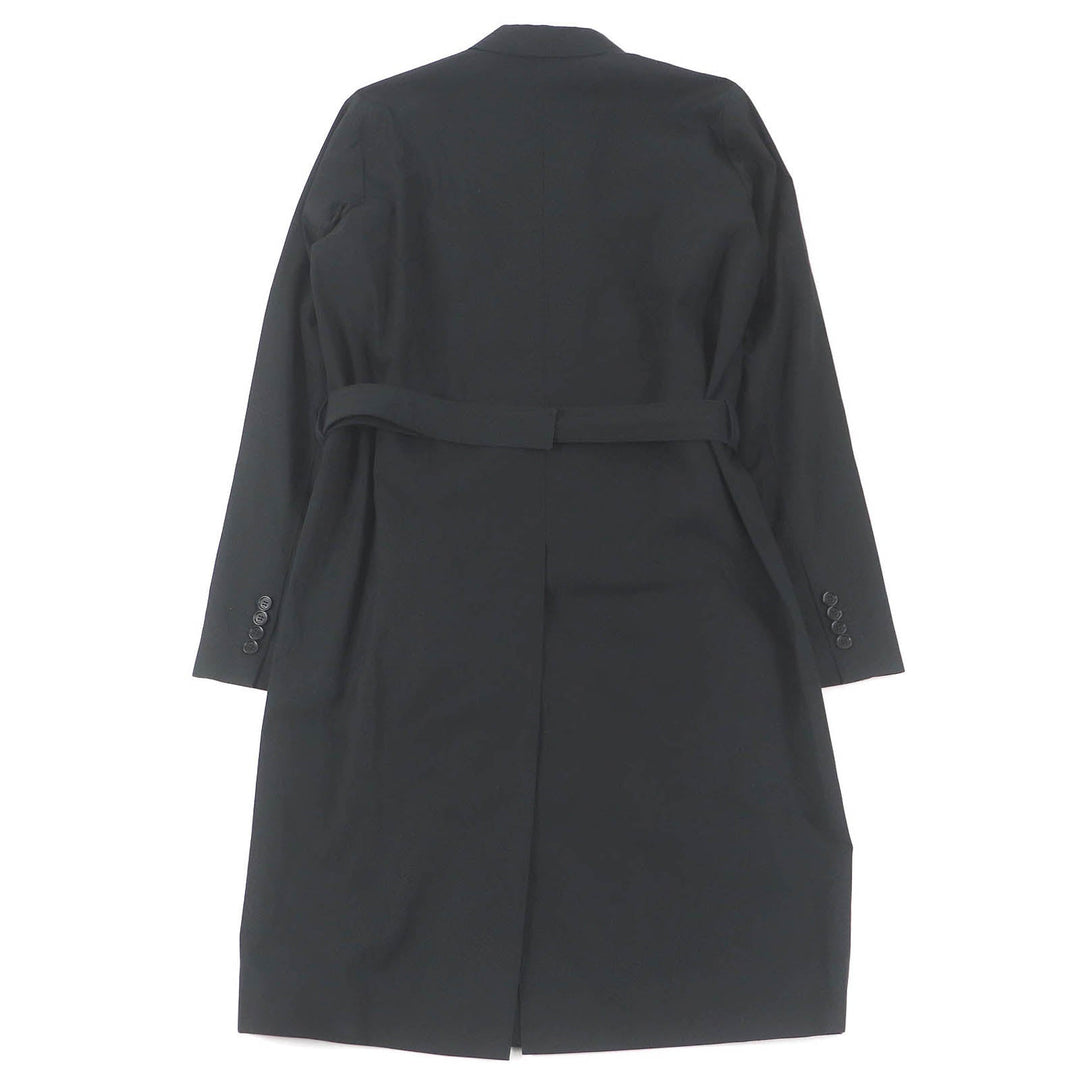 Dior HOMME Chester coat 993C307A4517 Outer: 100% cotton, Lining: 100% cupra black mens 44 Used Authentic