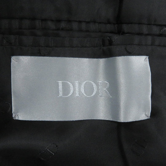 Dior HOMME Chester coat 993C307A4517 Outer: 100% cotton, Lining: 100% cupra black mens 44 Used Authentic