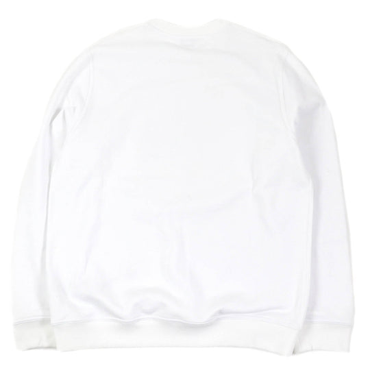 HERMES sweat Main: 100% cotton, part: 90% cotton, part: 10% polyurethane, part: 80% nylon, part: 20% polyurethane white mens XXL Used Authentic