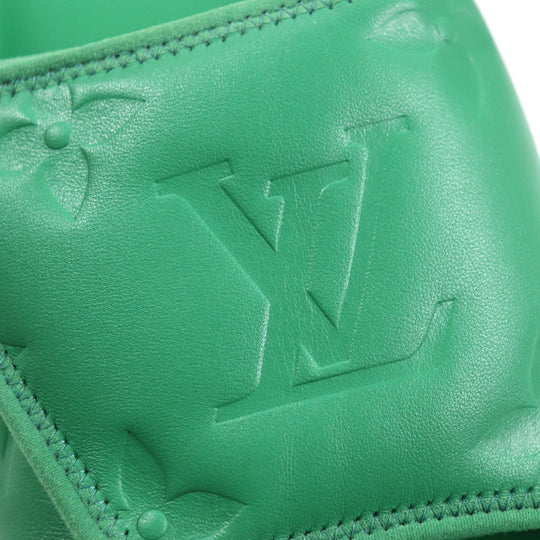 LOUIS VUITTON Sandals Main: Leather green miami line mens 7 Used Authentic