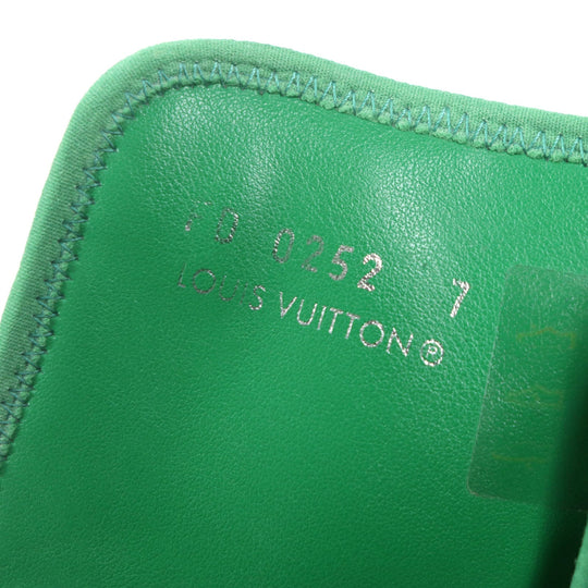LOUIS VUITTON Sandals Main: Leather green miami line mens 7 Used Authentic