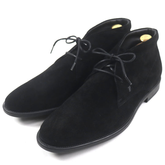 TOD�fS Ankle boots Main: Suede leather black mens 8.5 Used Authentic