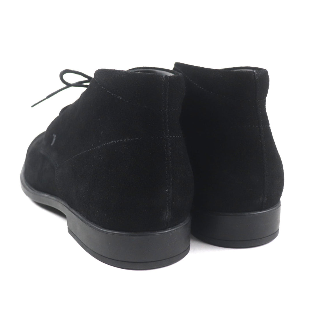 TOD�fS Ankle boots Main: Suede leather black mens 8.5 Used Authentic