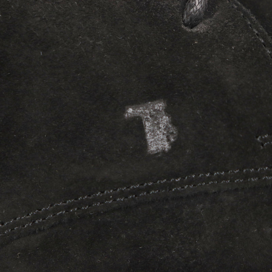 TOD�fS Ankle boots Main: Suede leather black mens 8.5 Used Authentic