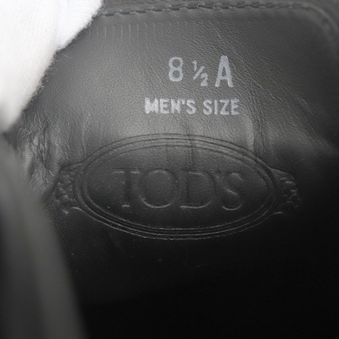 TOD�fS Ankle boots Main: Suede leather black mens 8.5 Used Authentic
