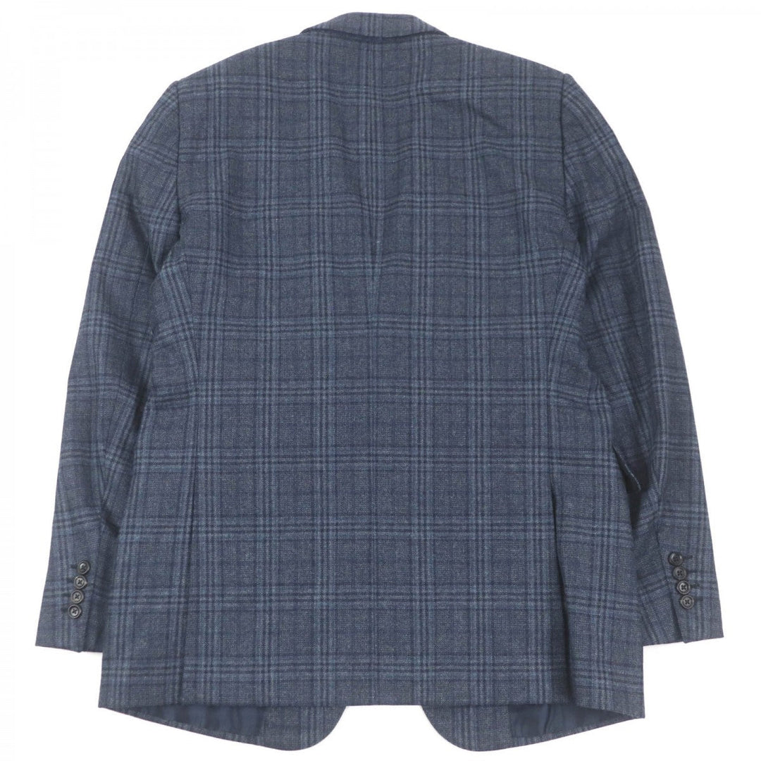 Dunhill blazer Outer: 100% wool, Lining: 50% cupra, Lining: 50% silk, Sleeve lining: 100% cupra blue mens 54 Used Authentic