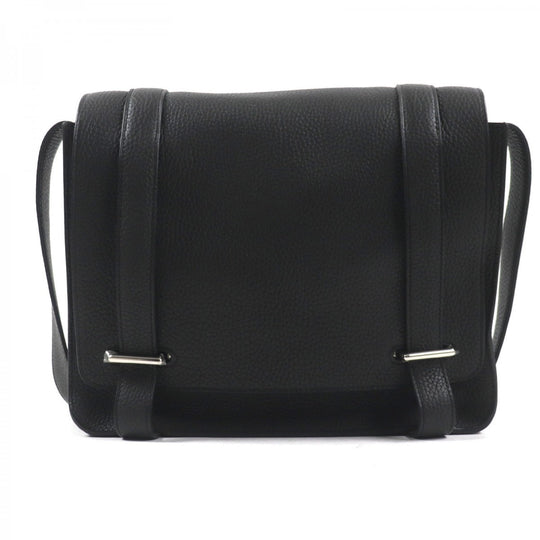 HERMES Shoulder Bag Taurillon Clemence Pron Taupe Steve Kaporal 27