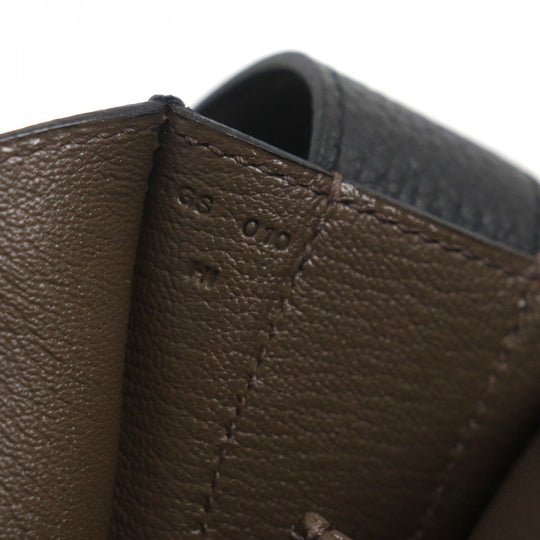 HERMES Shoulder Bag Taurillon Clemence Pron Taupe Steve Kaporal 27