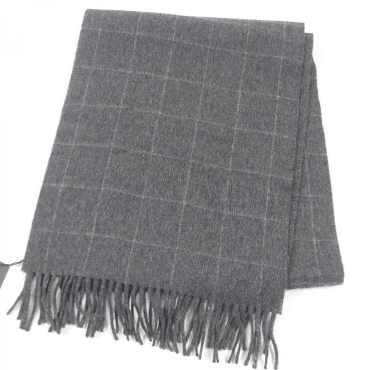 Dunhill Scarf Main: 100% cashmere gray mens Used Authentic