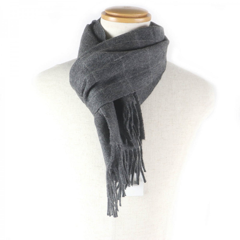 Dunhill Scarf Main: 100% cashmere gray mens Used Authentic
