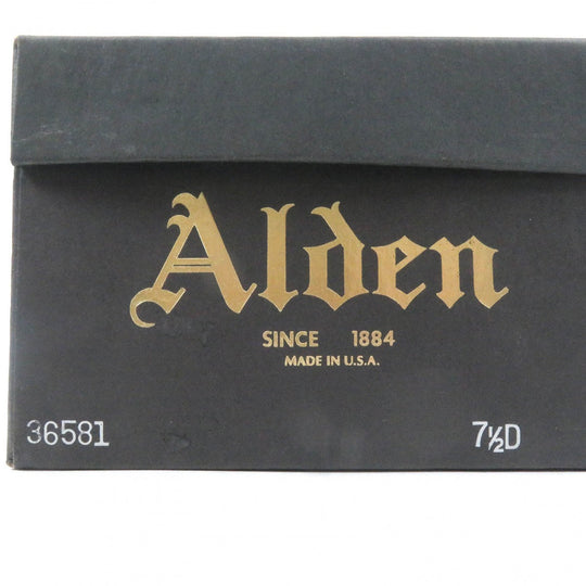 ALDEN loafers 36581 Cordovan Brown mens 7 1/2 Used Authentic