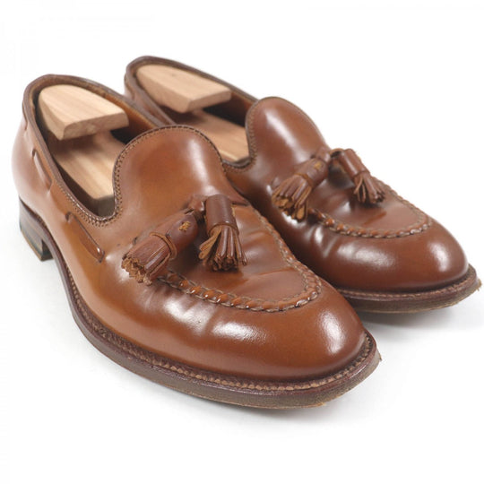 ALDEN loafers 36581 Cordovan Brown mens 7 1/2 Used Authentic