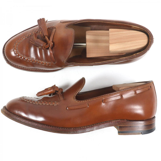 ALDEN loafers 36581 Cordovan Brown mens 7 1/2 Used Authentic