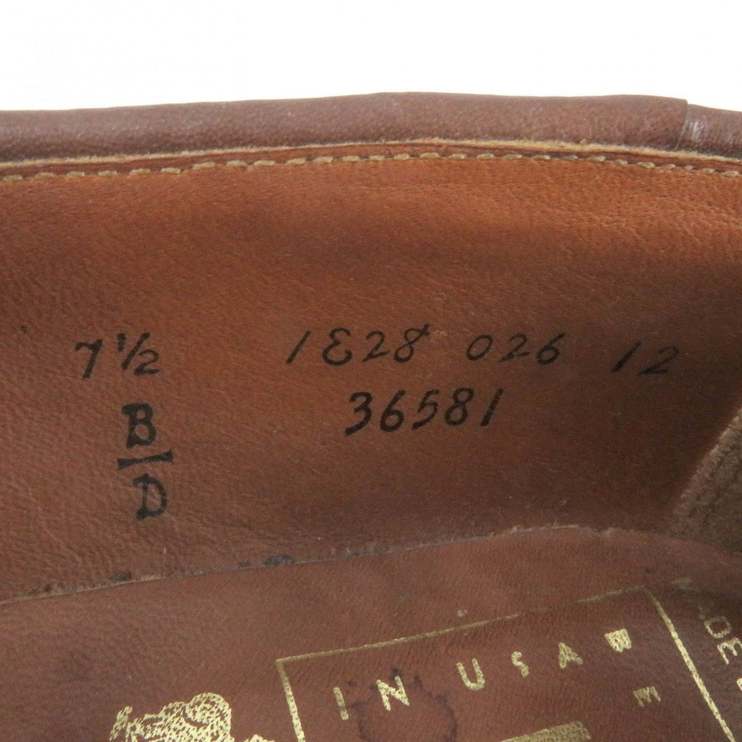 ALDEN loafers 36581 Cordovan Brown mens 7 1/2 Used Authentic