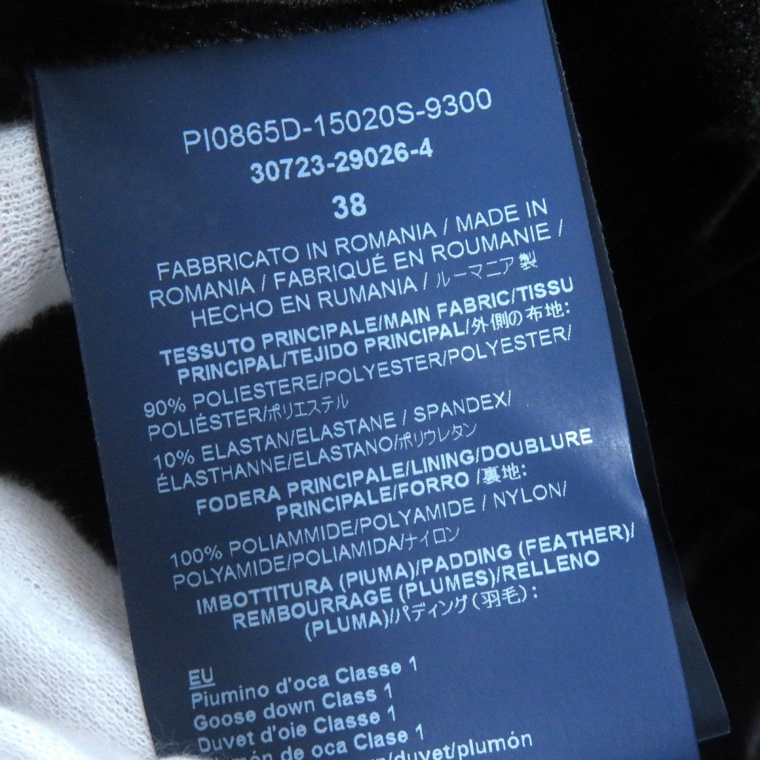 Herno Down jacket PI0865D-15020S polyester black 38