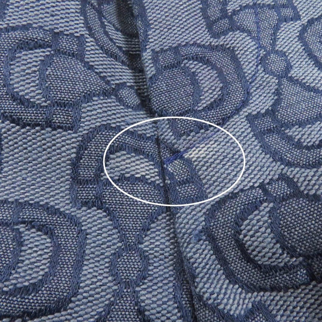 GUCCI Pants Outer: 70% cotton, Outer: 30% polyester, Lining: 100% cotton Blue beige mens 48 Used Authentic