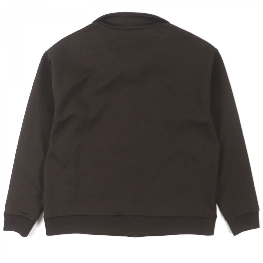 LOUIS VUITTON Track jacket HJY45W Outer material: 66% polyester, Outer material: 21% nylon, Outer material: 13% cotton, Lining: 100% nylon Dark brown mens XXL Used Authentic
