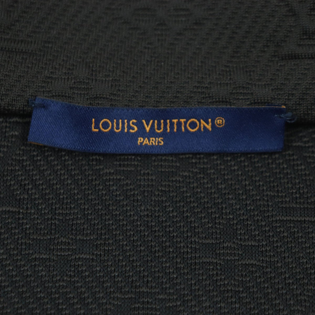 LOUIS VUITTON Track jacket HJY45W Outer material: 66% polyester, Outer material: 21% nylon, Outer material: 13% cotton, Lining: 100% nylon Dark brown mens XXL Used Authentic