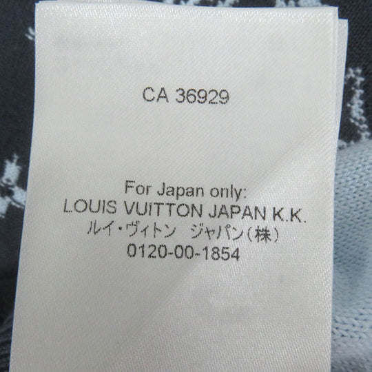 LOUIS VUITTON knit 1AFAPP Main: 100% cotton Blue gray type mens M Used Authentic