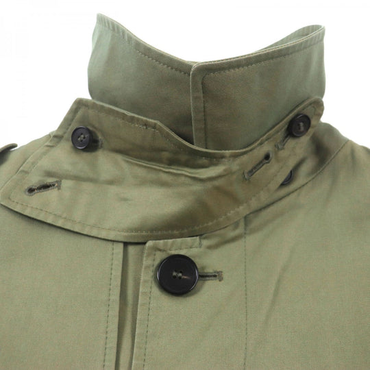 Mackintosh trench coat Outer: 100% cotton, Lining: 100% rayon, Liner: 100% wool green mens 40 Used Authentic