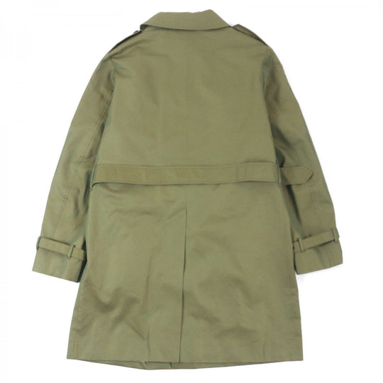 Mackintosh trench coat Outer: 100% cotton, Lining: 100% rayon, Liner: 100% wool green mens 40 Used Authentic