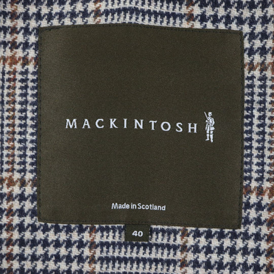 Mackintosh trench coat Outer: 100% cotton, Lining: 100% rayon, Liner: 100% wool green mens 40 Used Authentic