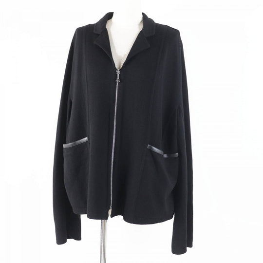 HERMES Blouson wool black 42