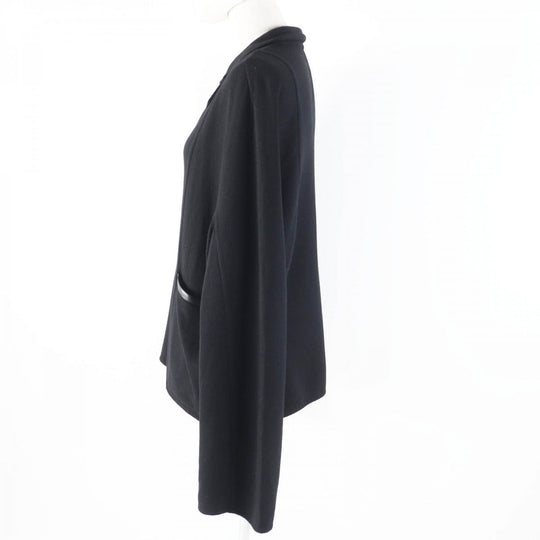 HERMES Blouson wool black 42