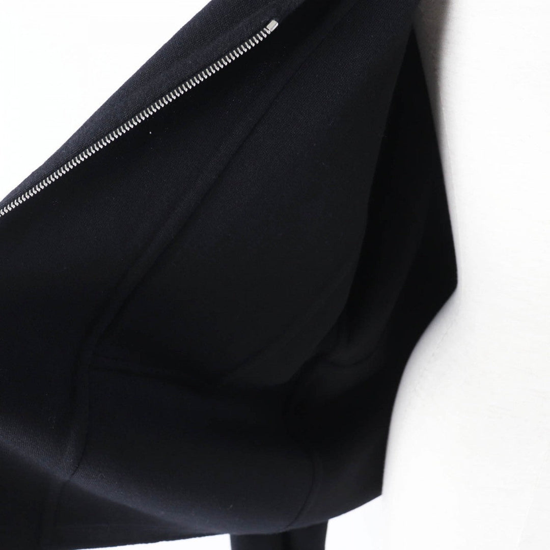 HERMES Blouson wool black 42