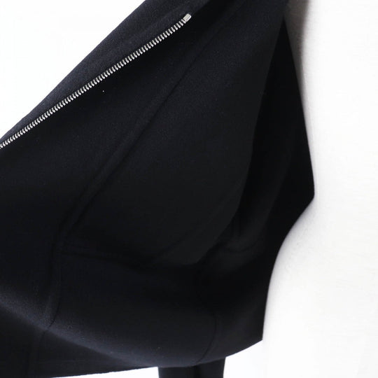 HERMES Blouson wool black 42