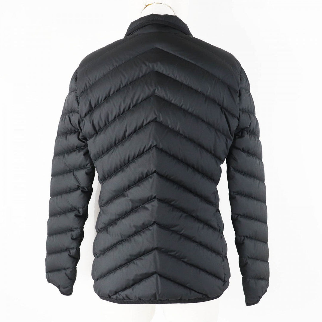 HERMES Down jacket 3H0185DA Outer: 100% polyester, Lining: 100% polyester, Part: 64% cotton, Part: 36% viscose (rayon), Filling: 90% down black Women 38 Used Authentic