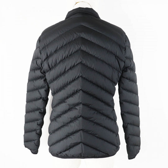 HERMES Down jacket 3H0185DA Outer: 100% polyester, Lining: 100% polyester, Part: 64% cotton, Part: 36% viscose (rayon), Filling: 90% down black Women 38 Used Authentic