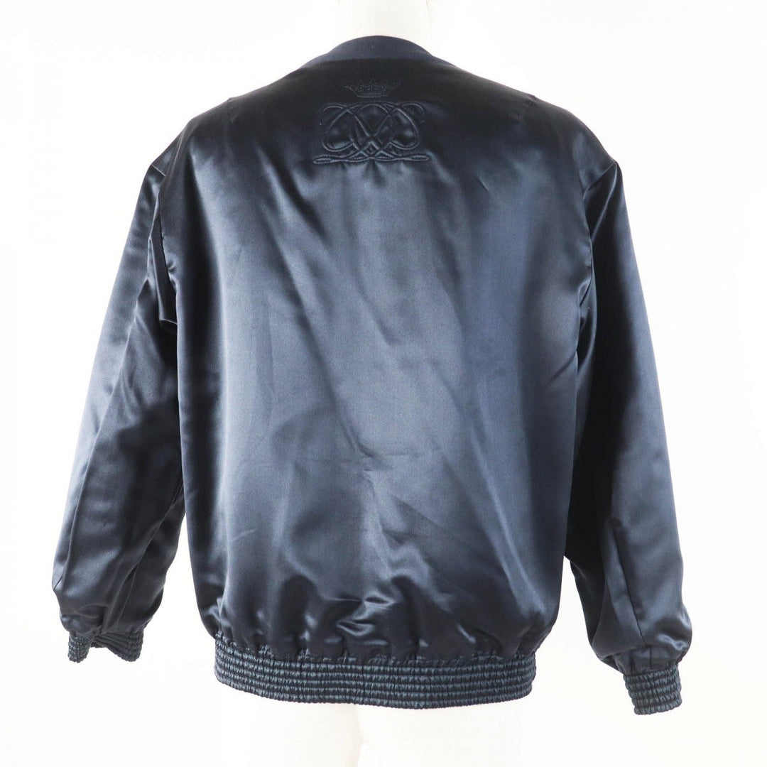 Drawer Down jacket 6522-299-0689 Outer: 54% silk, Outer: 46% polyester, Part: 100% silk, Filling: 75% down, Filling: 15% composite fiber Dark navy Women 38 Used Authentic