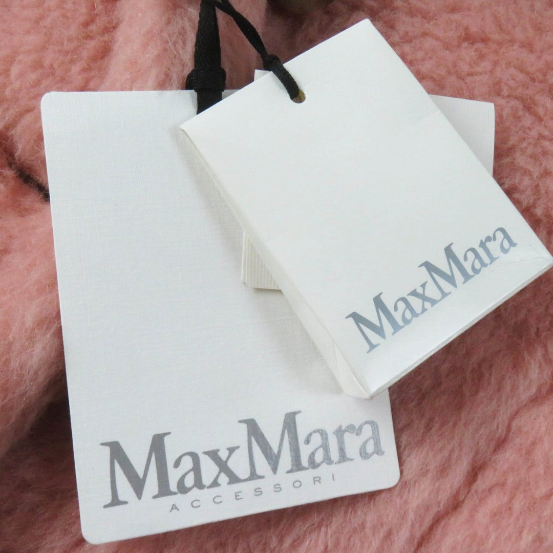 MAX MARA coat 23473601376 alpaca pink Teddy bear SM
