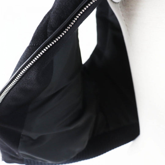 HERMES Down vest cashmere black 34