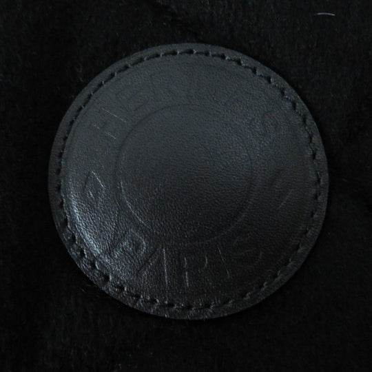 HERMES Down vest cashmere black 34