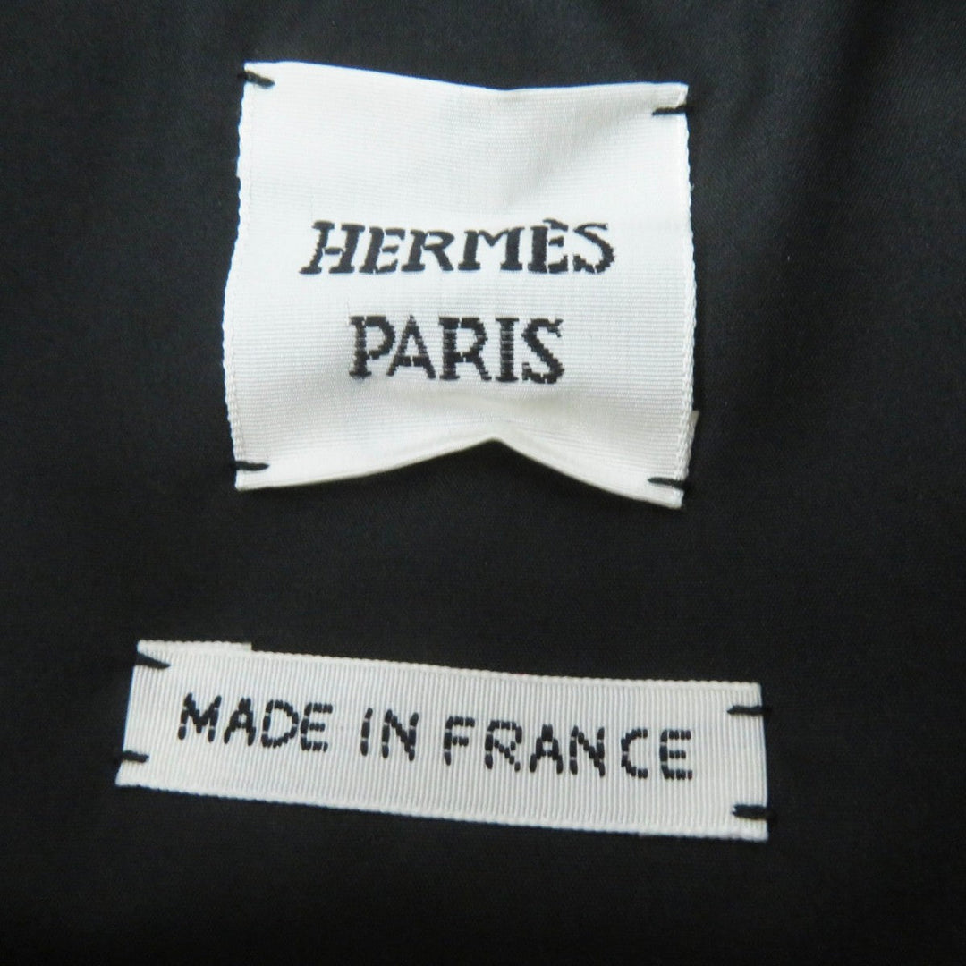 HERMES Down vest cashmere black 34