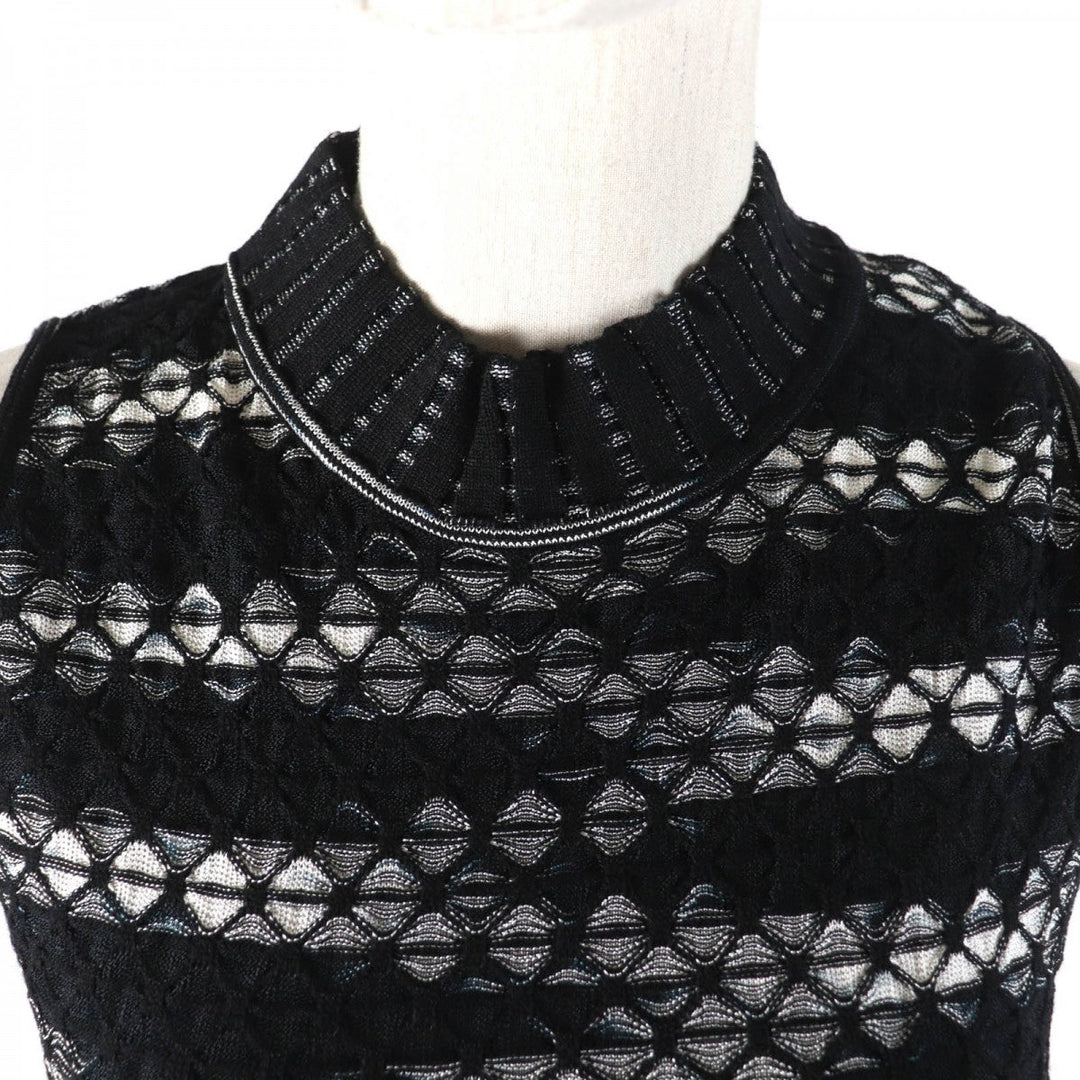 Missoni ensemble Main: 69% rayon, Main: 22% wool, Main: 9% polyester Black White Women 40 Used Authentic
