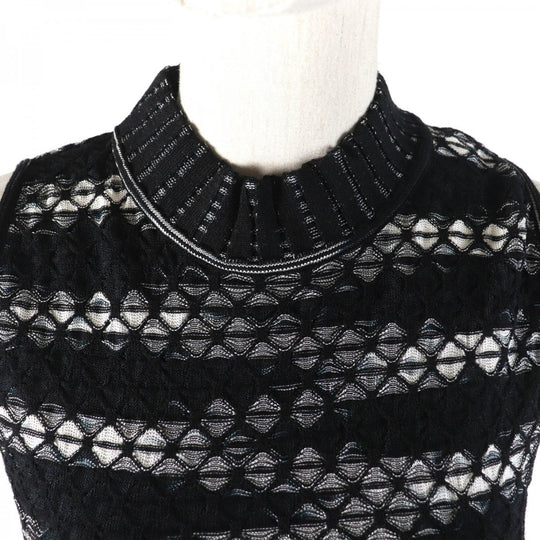 Missoni ensemble Main: 69% rayon, Main: 22% wool, Main: 9% polyester Black White Women 40 Used Authentic