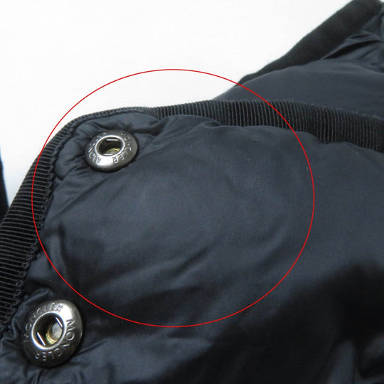 MONCLER down coat Outer: 100% polyamide (nylon), Lining: 100% polyamide (nylon), Part: 100% polyamide (nylon), Filling: 90% down, Filling: 10% feather black HERMINE Women 1 Used Authentic