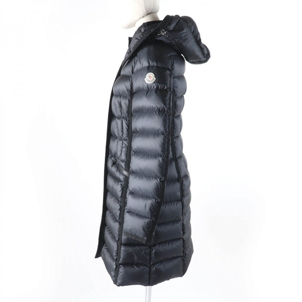 MONCLER down coat Outer: 100% polyamide (nylon), Lining: 100% polyamide (nylon), Part: 100% polyamide (nylon), Filling: 90% down, Filling: 10% feather black HERMINE Women 1 Used Authentic
