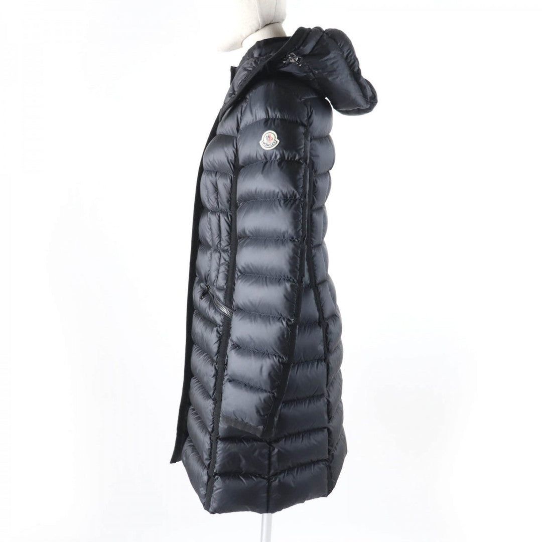 MONCLER down coat Outer: 100% polyamide (nylon), Lining: 100% polyamide (nylon), Part: 100% polyamide (nylon), Filling: 90% down, Filling: 10% feather black HERMINE Women 1 Used Authentic