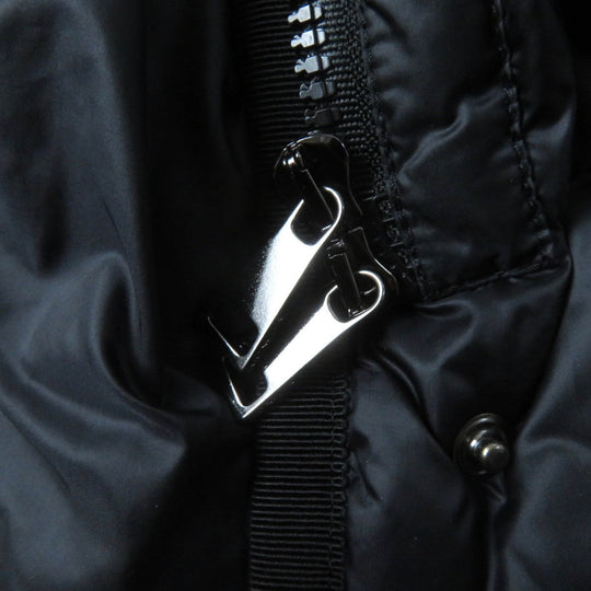 MONCLER down coat Outer: 100% polyamide (nylon), Lining: 100% polyamide (nylon), Part: 100% polyamide (nylon), Filling: 90% down, Filling: 10% feather black HERMINE Women 1 Used Authentic